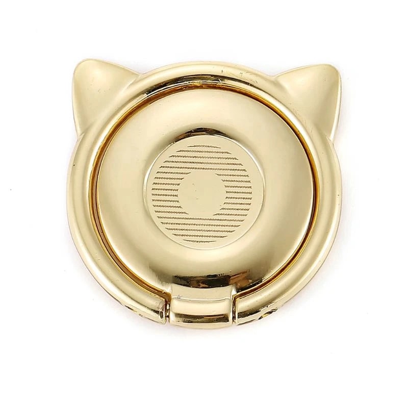 Cute Cat Phone Ring Stand Magnetic Rotating Grip 6