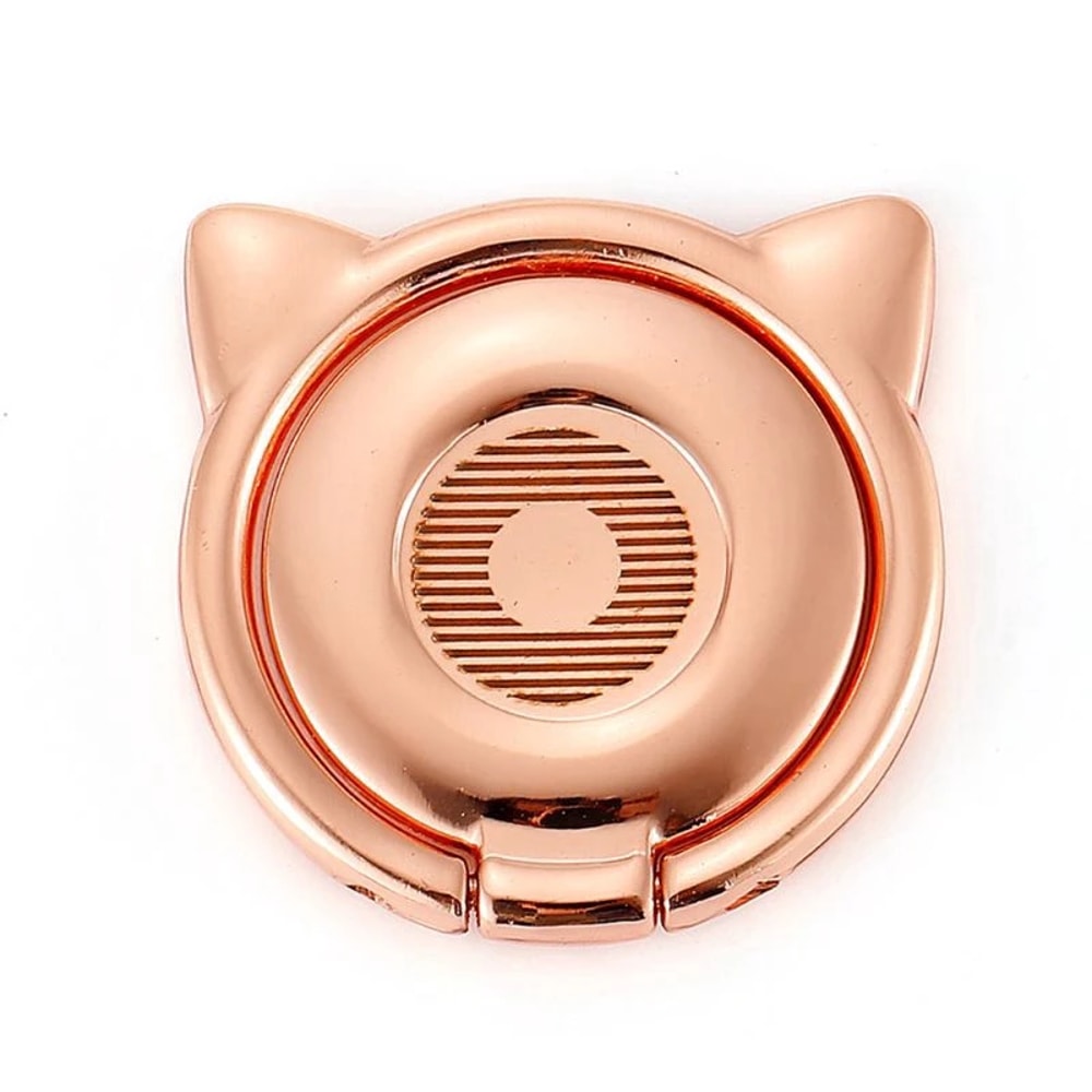 Cute Cat Phone Ring Stand Magnetic Rotating Grip 9