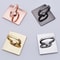Luxury Square Metal Phone Ring Stand For Secure Grip And Hands Free Viewing 1