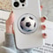 Soccer Phone Ring Holder Stand Rotating Football Grip Kickstand