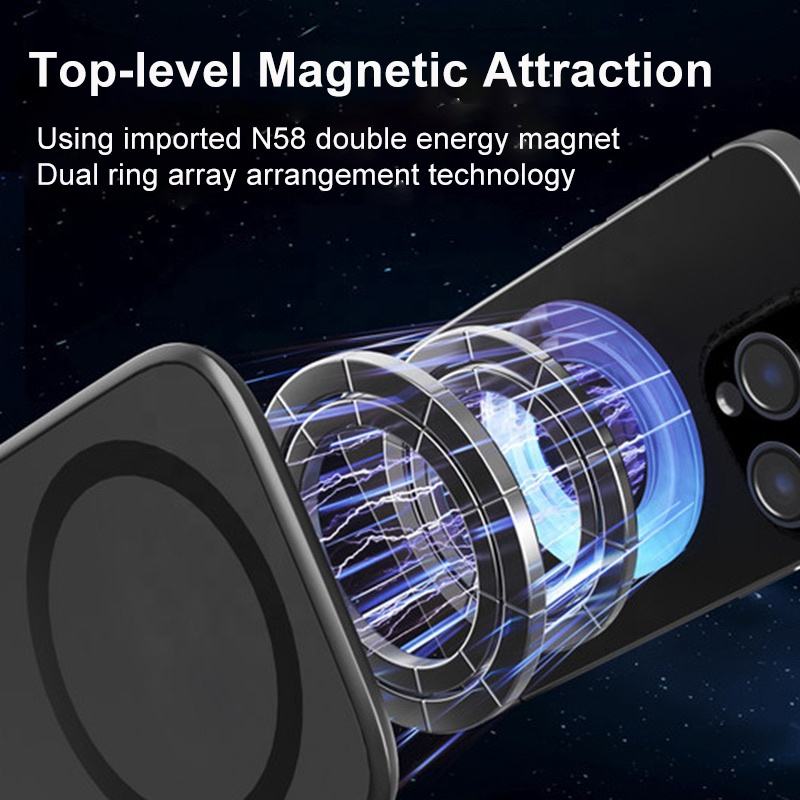 Ultra Thin Magnetic Phone Holder for Car Adjustable Car Phone Mount