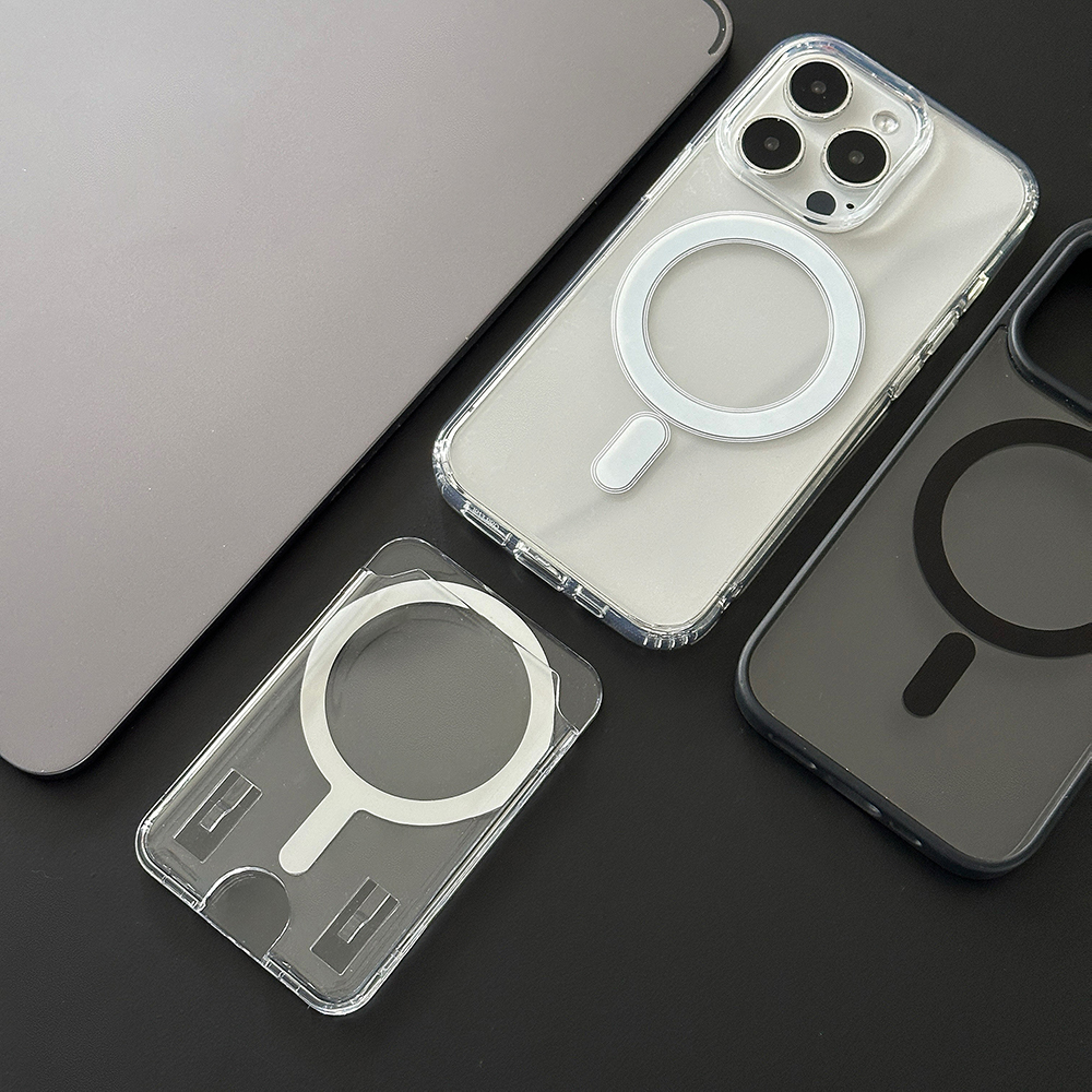 Clear MagSafe Wallet Case With Photo Card Slot 2