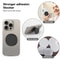 Slim Adhesive Phone Grip Stand Finger Holder for Secure One Hand Use