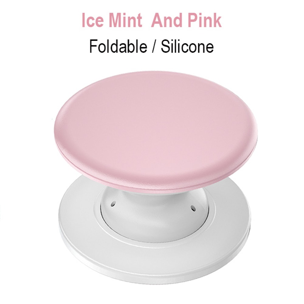 Slim Adhesive Phone Grip Stand Finger Holder for Secure One Hand Use