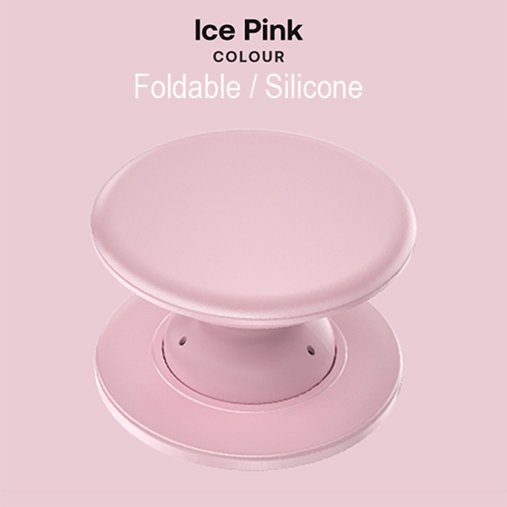 Slim Adhesive Phone Grip Stand Finger Holder for Secure One Hand Use