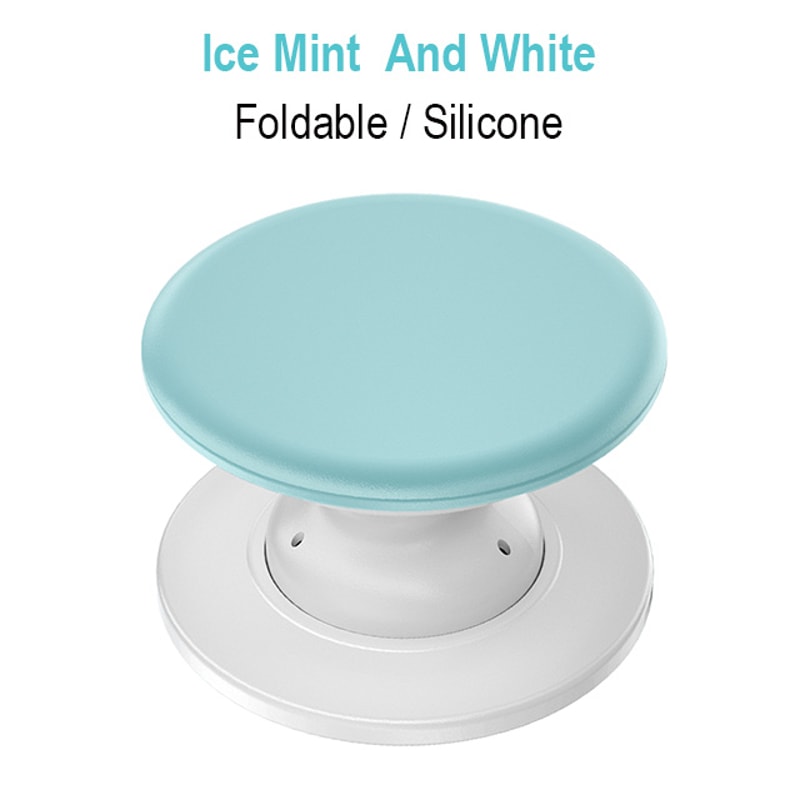 Slim Adhesive Phone Grip Stand Finger Holder for Secure One Hand Use