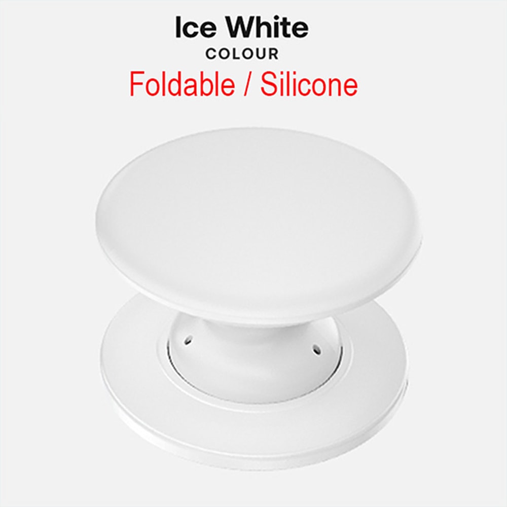 Slim Adhesive Phone Grip Stand Finger Holder for Secure One Hand Use