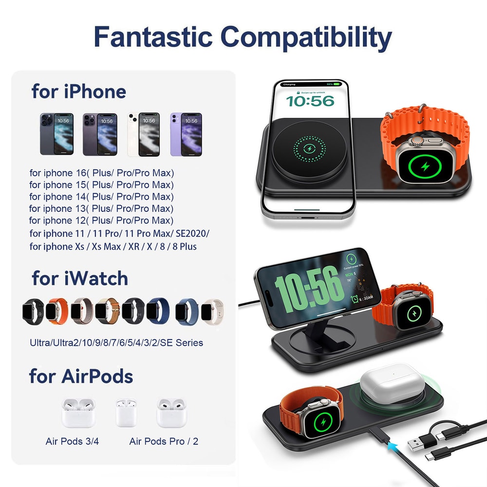 Magnetic Wireless Charger Stand 1