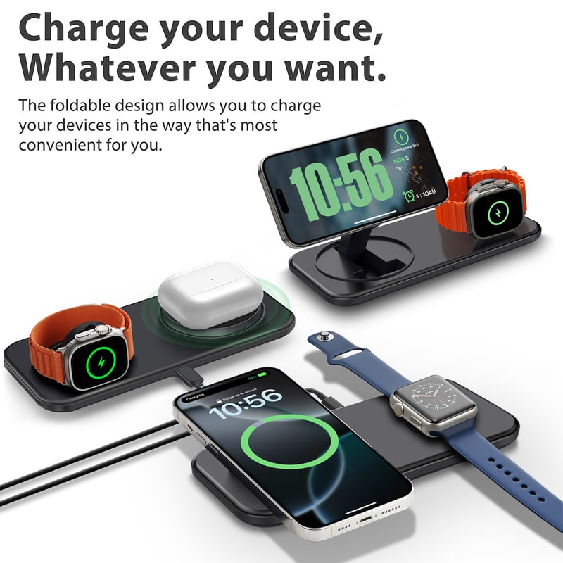 Magnetic Wireless Charger Stand 3
