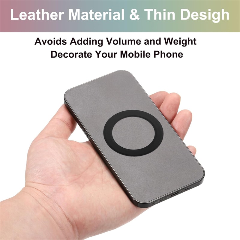 Luxury MagSafe case in PU Leather