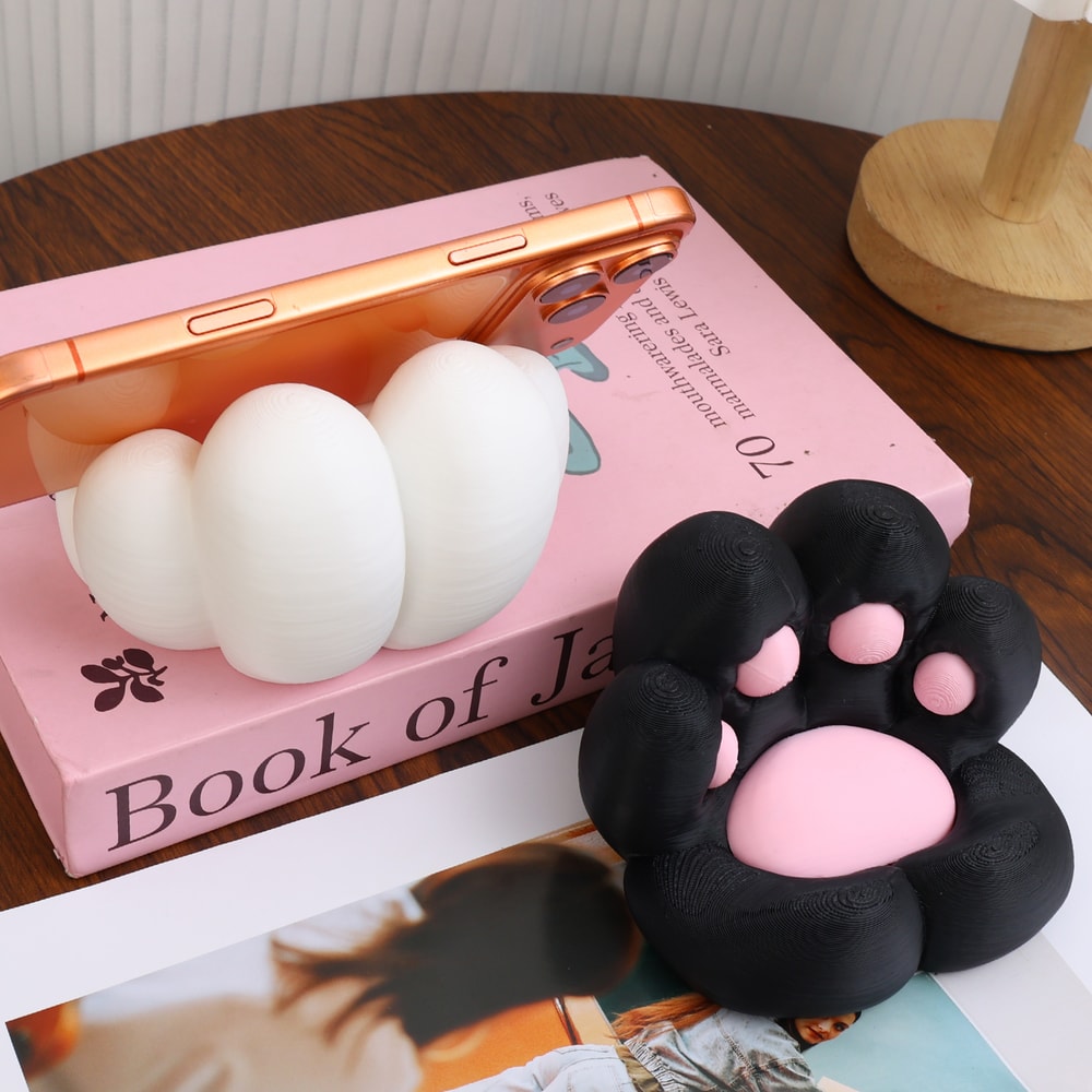 Cute Cat Paw Phone Stand For Desk Universal Kawaii Phone Holder 1