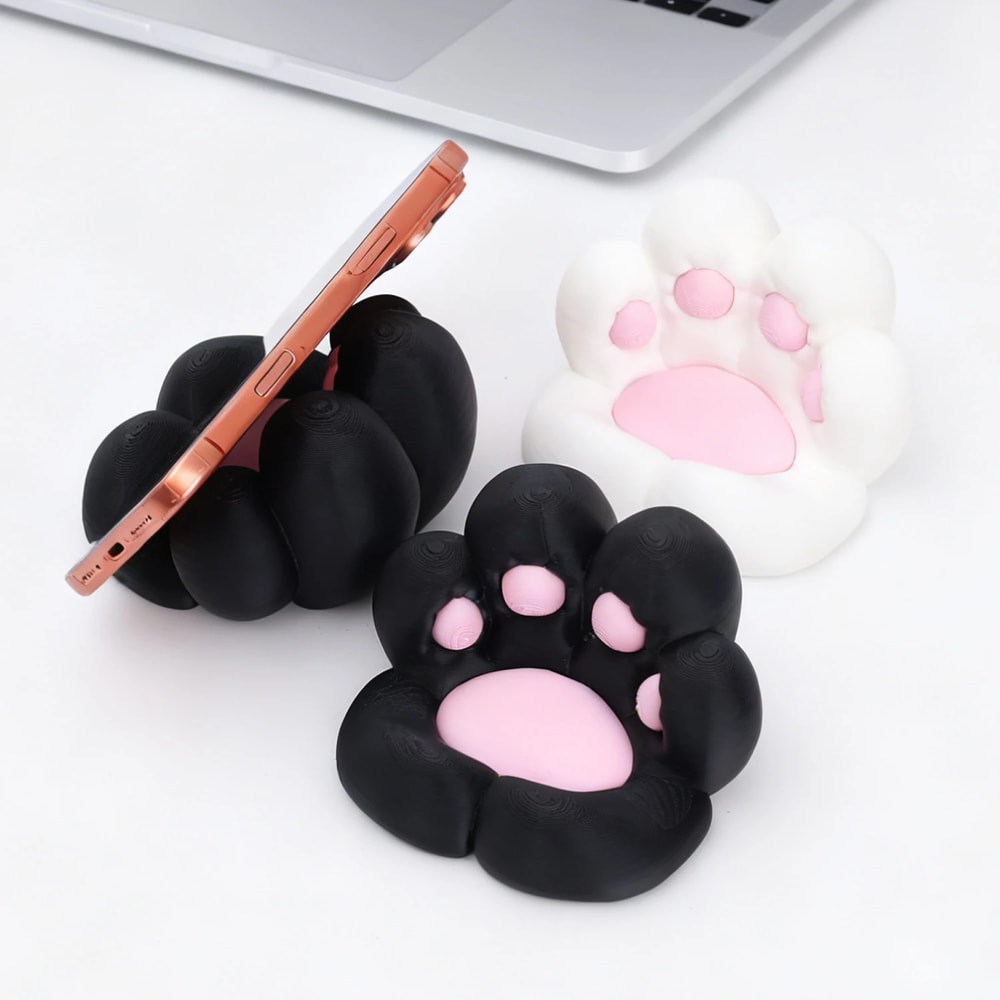 Cute Cat Paw Phone Stand For Desk Universal Kawaii Phone Holder 3