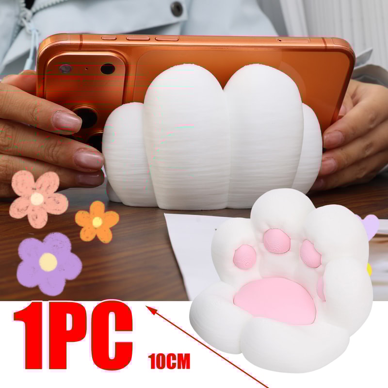 Cute Cat Paw Phone Stand For Desk Universal Kawaii Phone Holder 6
