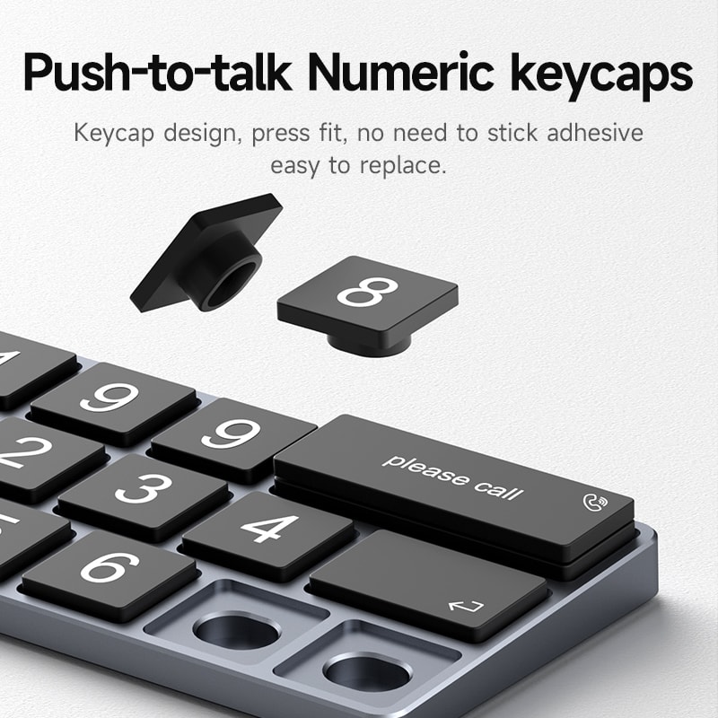 Slim Aluminum Car Parking Number Plate With Hidden Phone Display 3