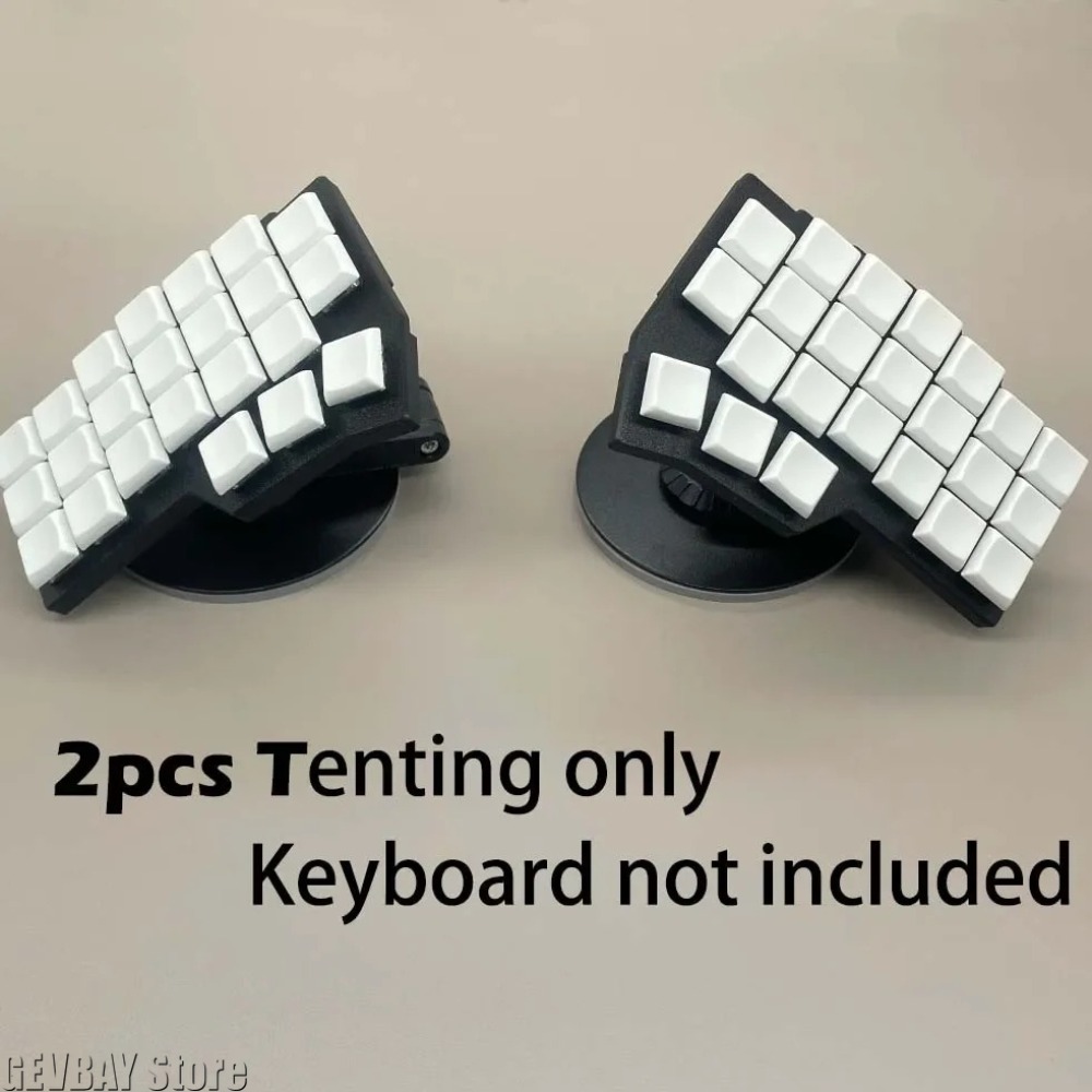 Magnetic Split Keyboard Tenting Stand Adjustable Ergonomic Keyboard Stand Set 2
