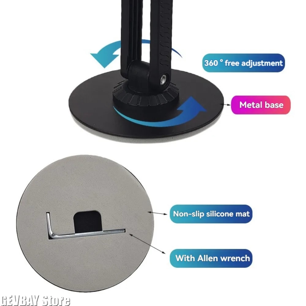 Magnetic Split Keyboard Tenting Stand Adjustable Ergonomic Keyboard Stand Set 4