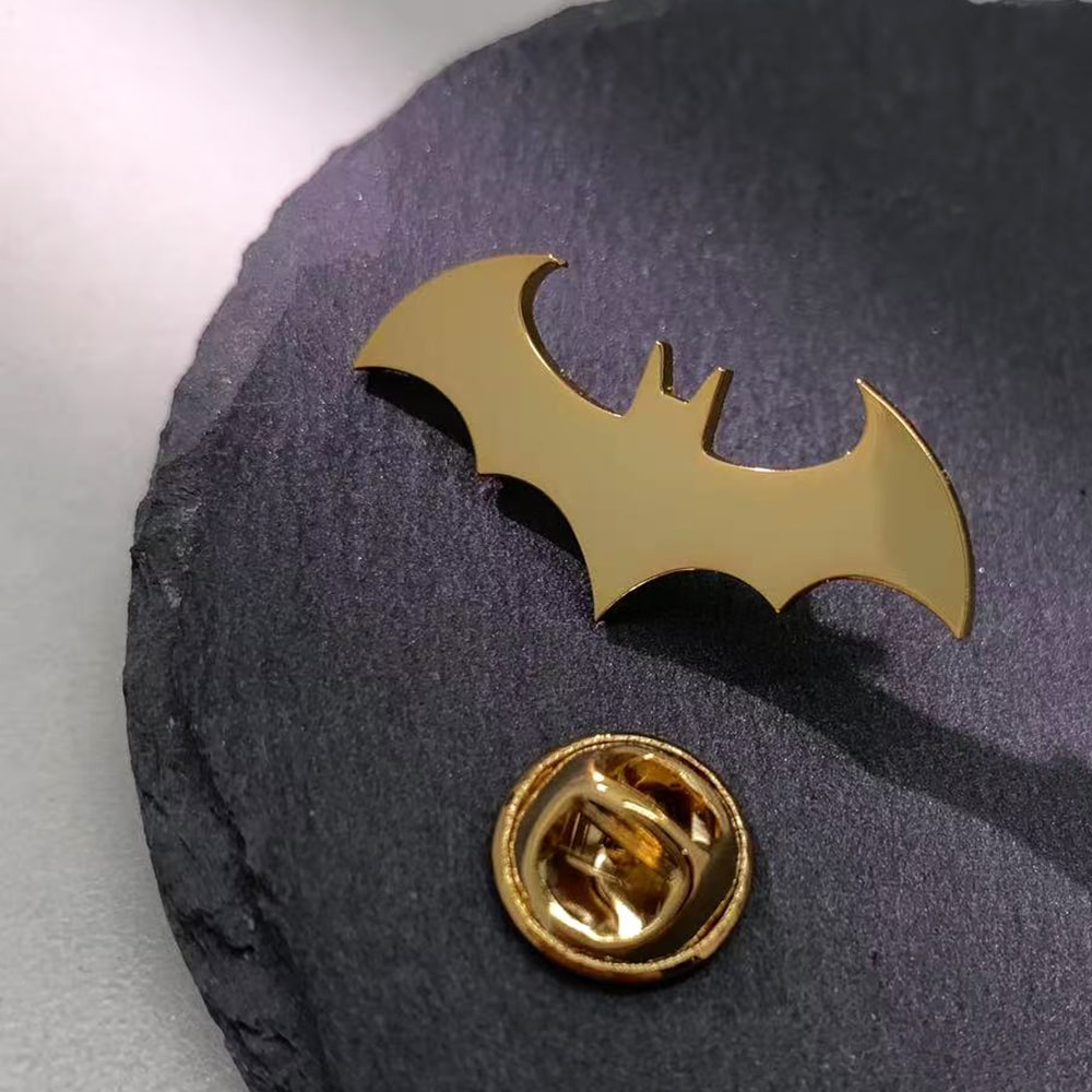 Bat Symbol Lapel Pin Superhero Enamel Brooch Gift For Comic Book Fans 1