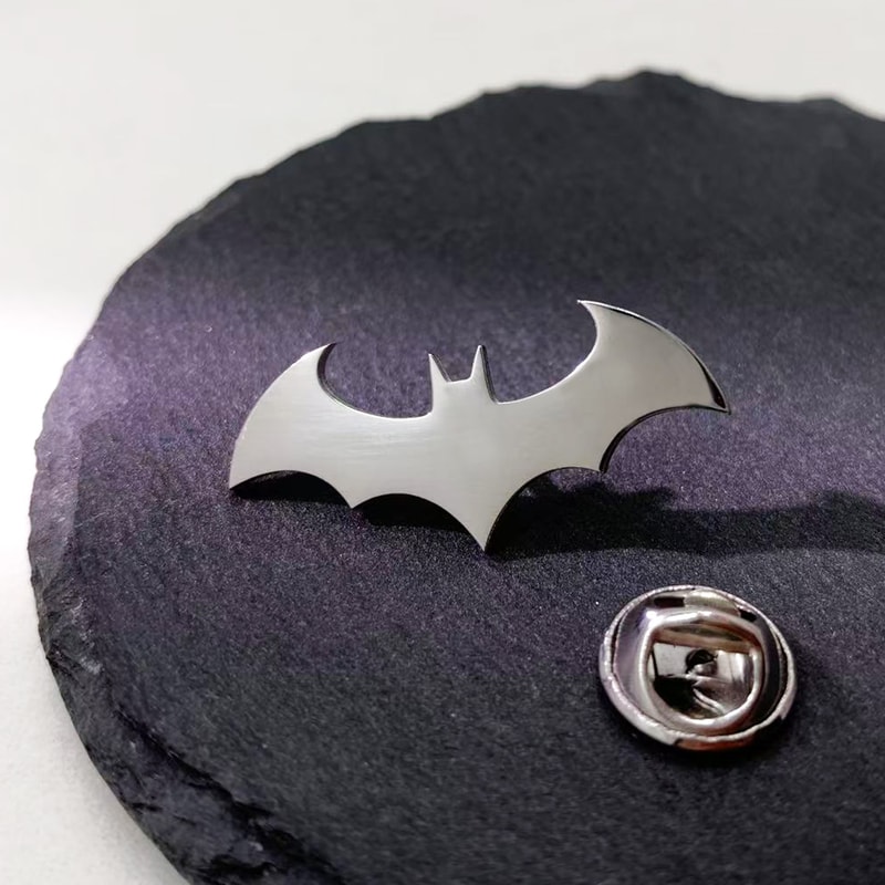 Bat Symbol Lapel Pin Superhero Enamel Brooch Gift For Comic Book Fans 8