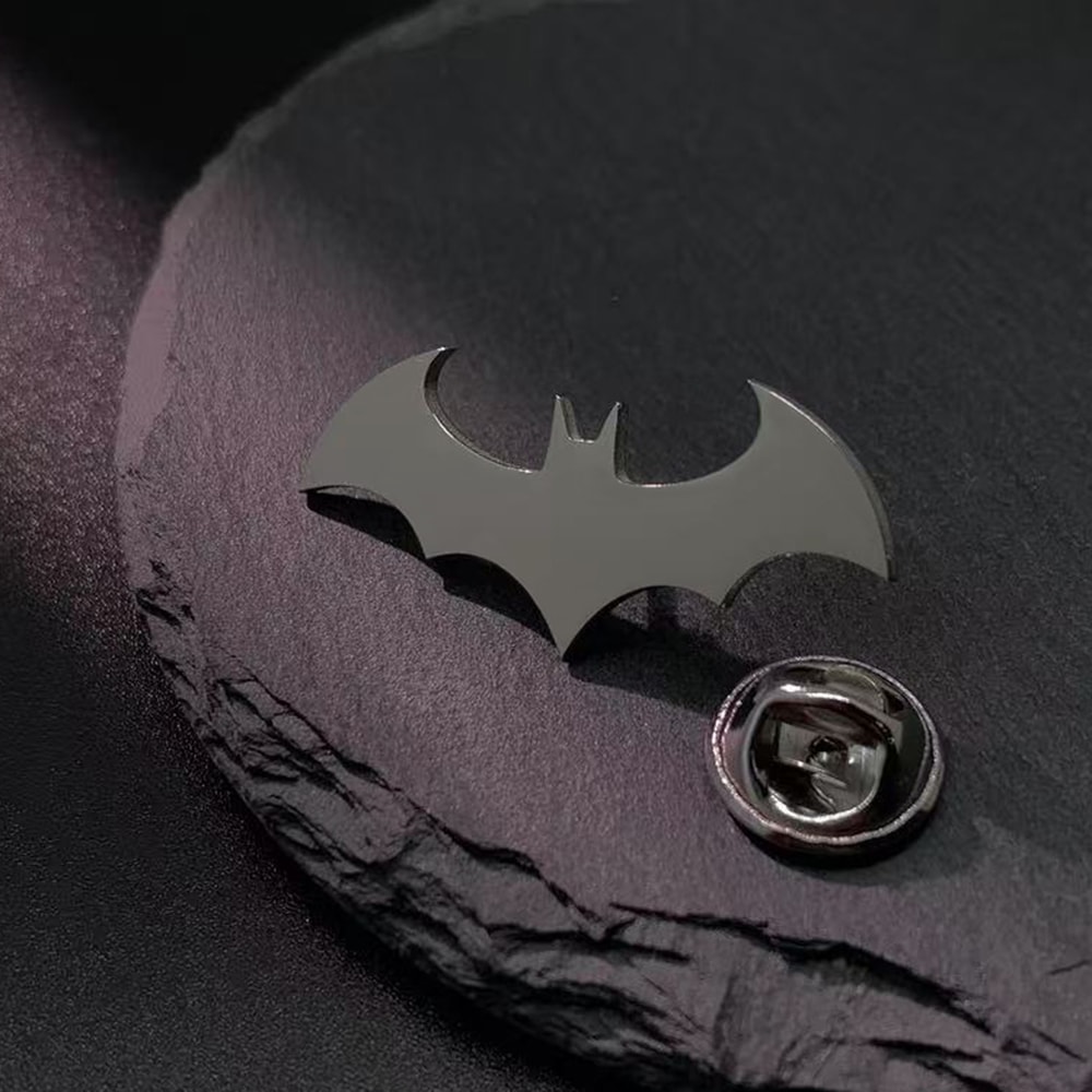 Bat Symbol Lapel Pin Superhero Enamel Brooch Gift For Comic Book Fans 6