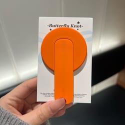 luxury phone ring holder stand with rotation and self adhesive grip