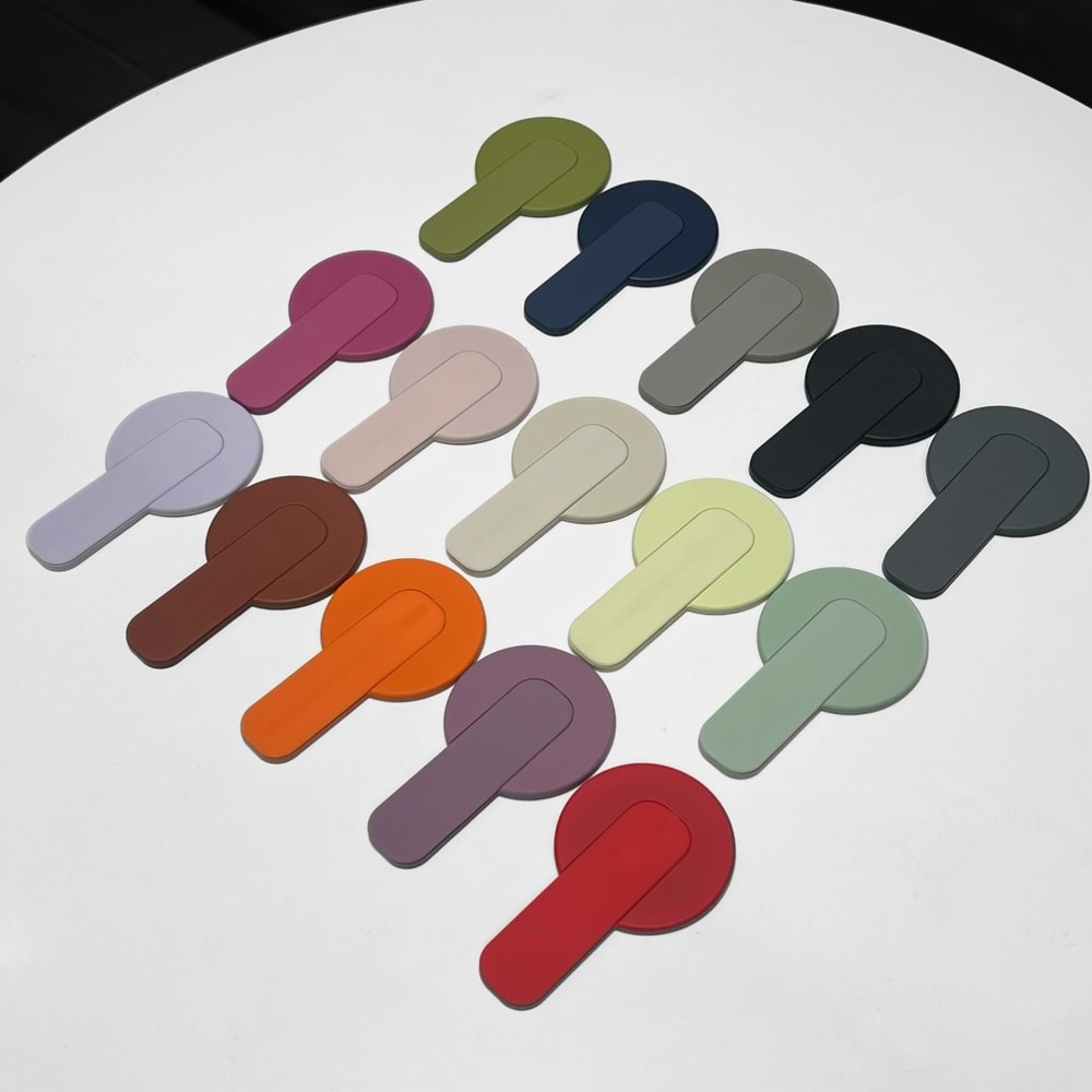 Luxury Phone Ring Holder Stand With Rotation And Self Adhesive Grip 1