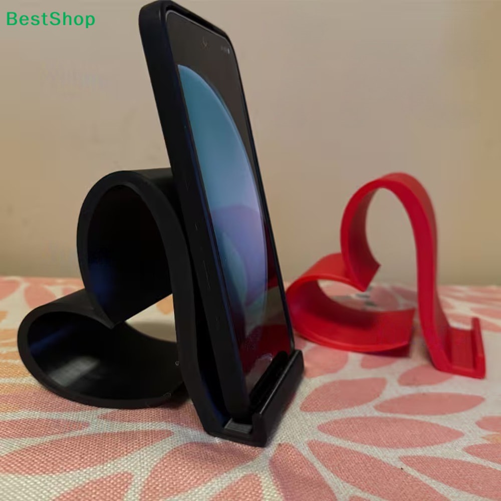 Heart Phone Stand For Desk Cute Non Slip Phone Holder For Video Calls 1