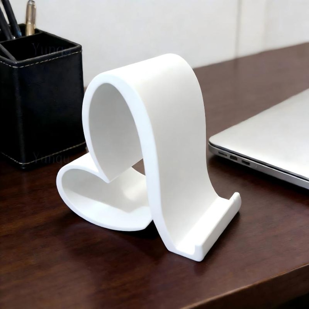 Heart Phone Stand For Desk Cute Non Slip Phone Holder For Video Calls 8