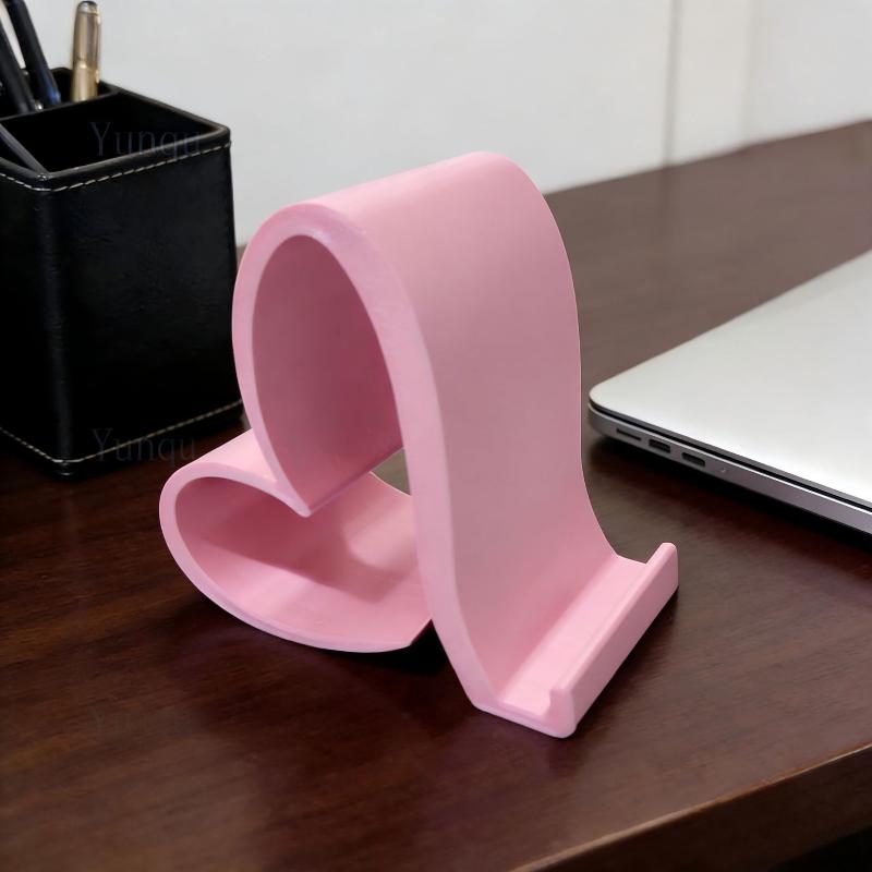 Heart Phone Stand For Desk Cute Non Slip Phone Holder For Video Calls 9