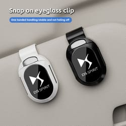 suede car sunglasses holder visor clip