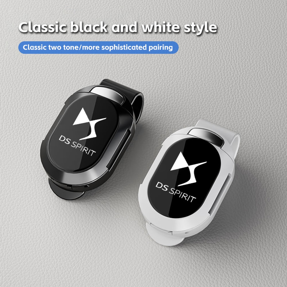 Suede Car Sunglasses Holder Visor Clip