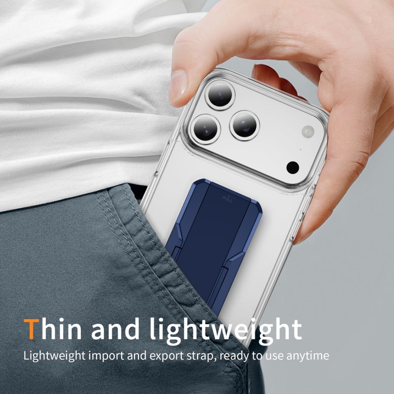 SlimGrip Foldable Phone Grip Stand With Adhesive Phone Holder 4