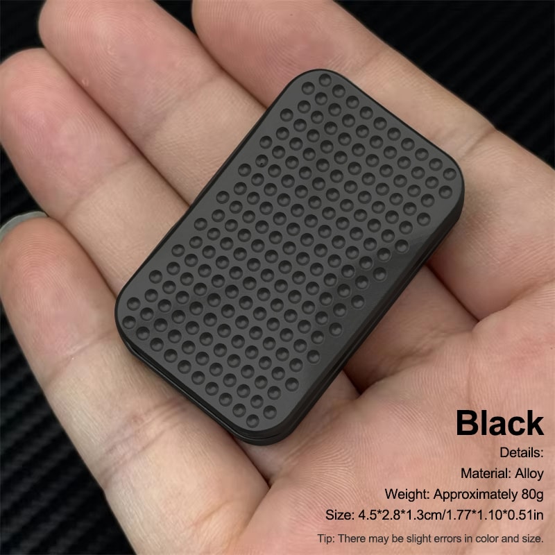 Soap Grip Magnetic Fidget Slider Metal EDC Desk Toy For Stress Relief 0