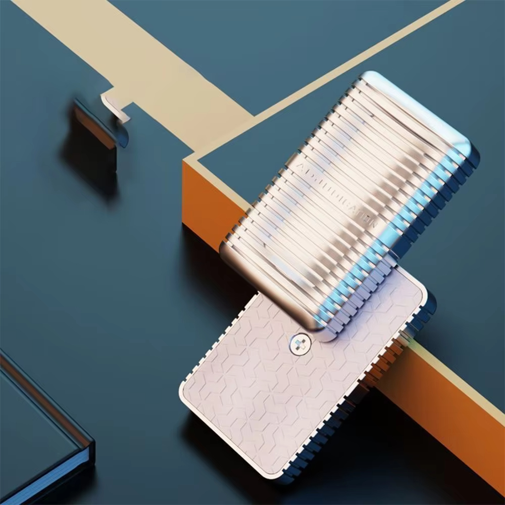 Soap Grip Magnetic Fidget Slider Metal EDC Desk Toy For Stress Relief 1