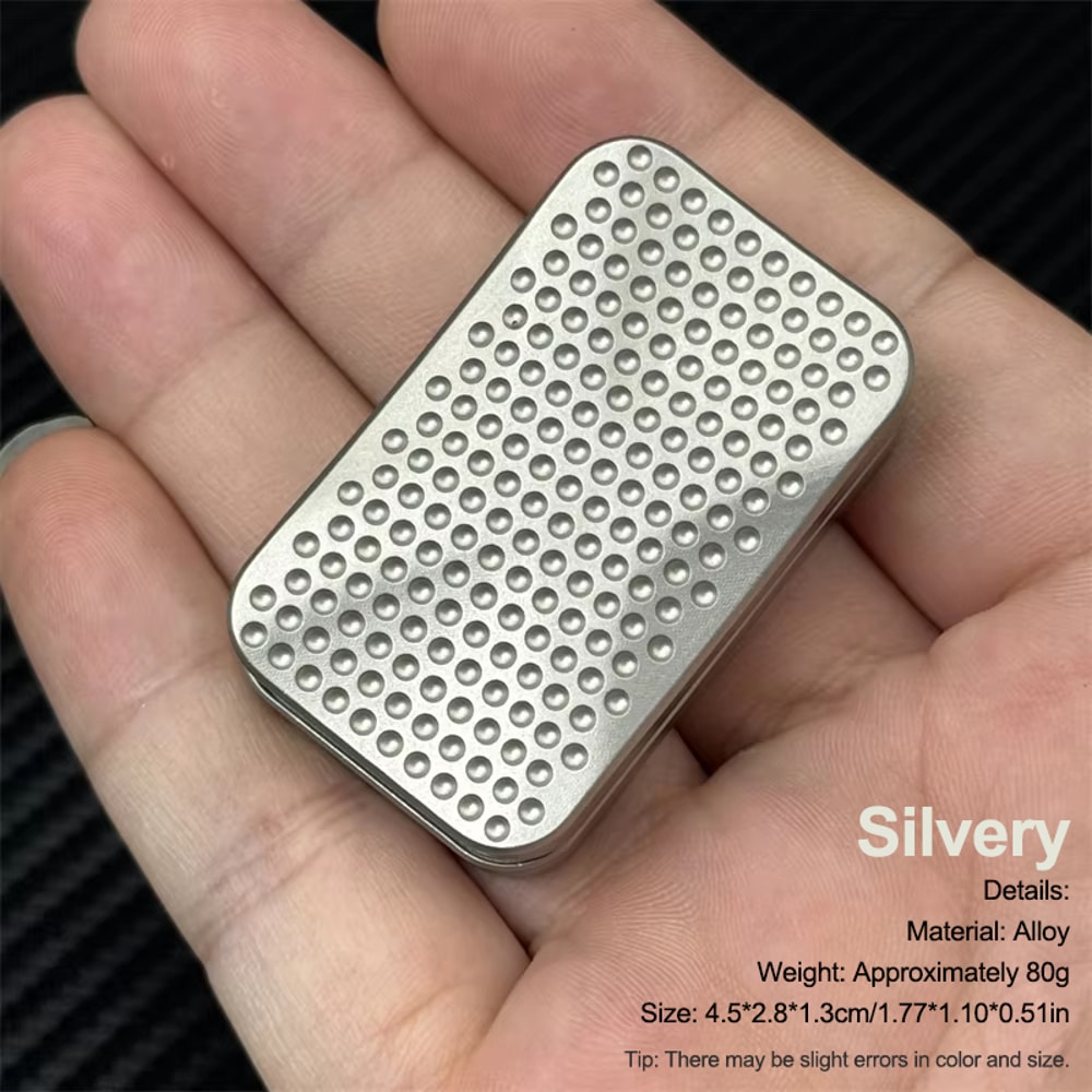 Soap Grip Magnetic Fidget Slider Metal EDC Desk Toy For Stress Relief 3