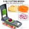 Vegetable Chopper With Container And Blades For Fast Slicing Dicing And Grating 2