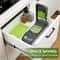 Vegetable Chopper With Container And Blades For Fast Slicing Dicing And Grating 3