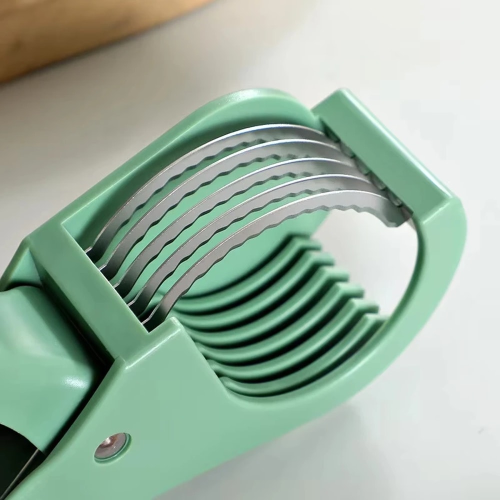 Stainless Steel Vegetable Slicer for Fast Salad and Fruit Prep