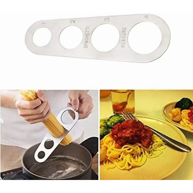Stainless Steel Spaghetti Measurer for Servings Pasta Portion Control Tool