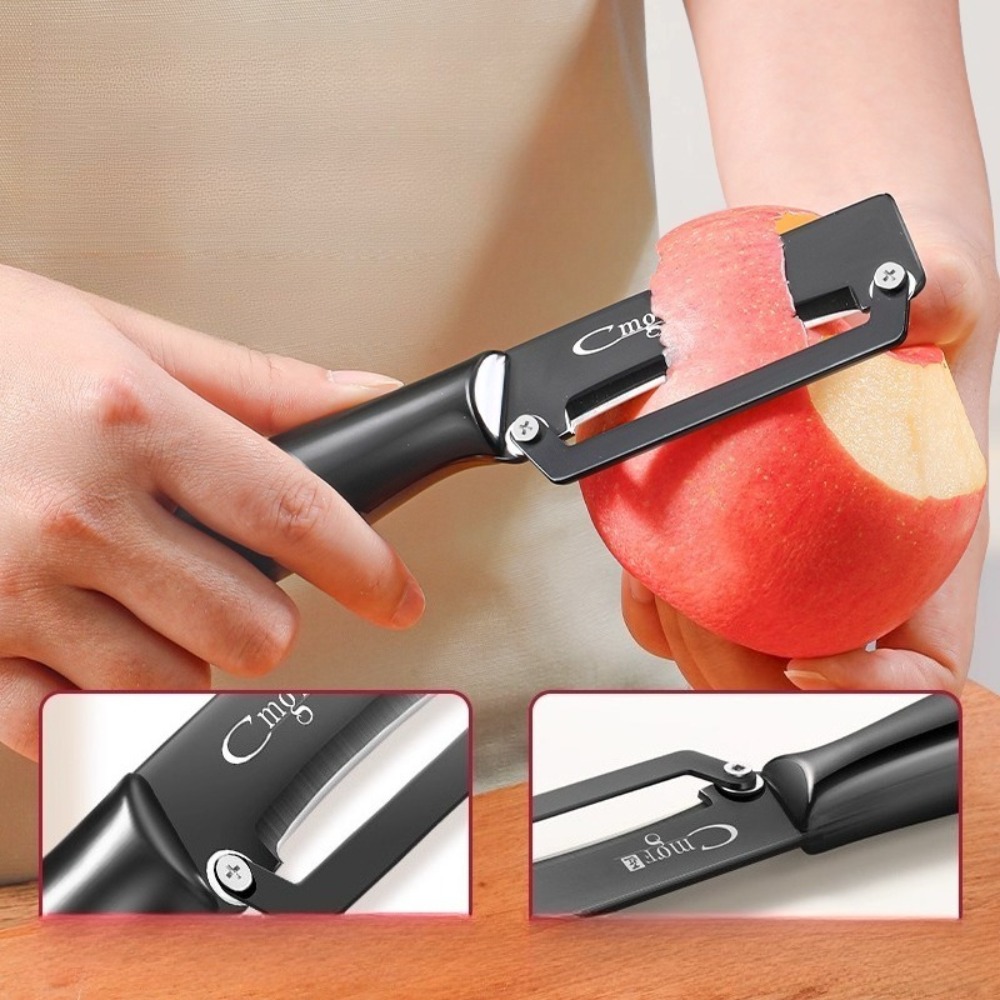 Stainless Steel Julienne Peeler And Vegetable Peeler For Potatoes Carrots And Fruit 0