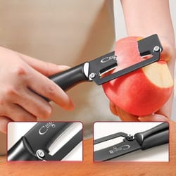 stainless steel julienne peeler and vegetable peeler for potatoes, carrots and fruit