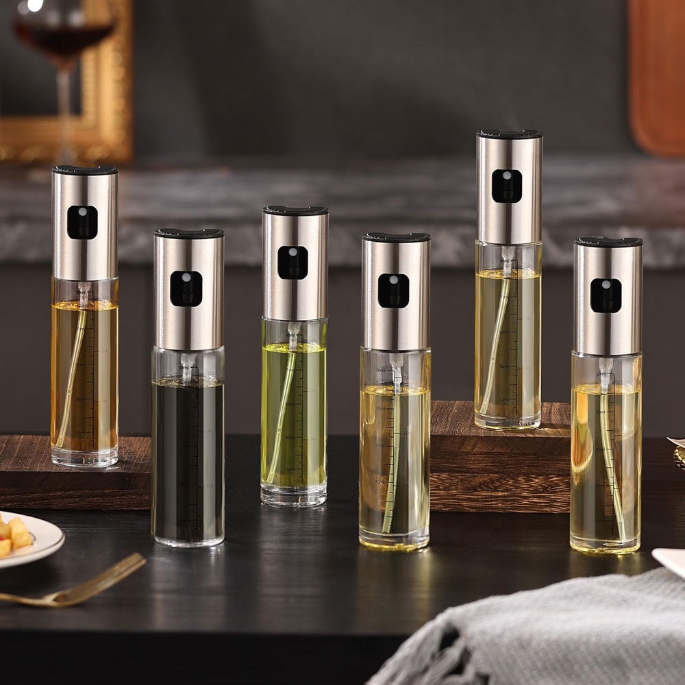 Glass Olive Oil Sprayer Bottle for Cooking, Salad, BBQ and Baking