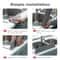Silicone Sink Splash Guard Faucet Drip Catcher Countertop Protector