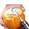 Stainless Steel Orange Peeler Tool with Handle for Citrus and Lemon