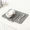 Silicone Dish Drying Mat For Kitchen Counter With Drainage Non Slip Heat Resistant Sink Mat 4