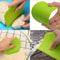 Flexible Plastic Dough Scraper Set Bowl Scraper Bench Scraper for Baking