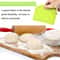 Flexible Plastic Dough Scraper Set Bowl Scraper Bench Scraper for Baking
