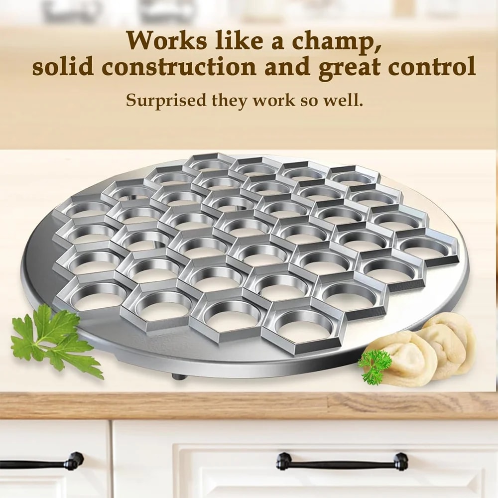 Hole Pelmeni Maker Aluminum Dumpling Mold For Homemade Ravioli And Dumplings 1