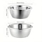 Heavy Duty Stainless Steel Colander Set for Pasta, Fruit and Vegetables