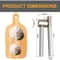 Stainless Steel Garlic Press Easy Squeeze Manual Garlic Crusher