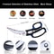 Heavy Duty Kitchen Scissors Stainless Steel Poultry Shears for Chicken Bone and Food Prep